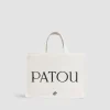 Cabas à logo Patou en coton