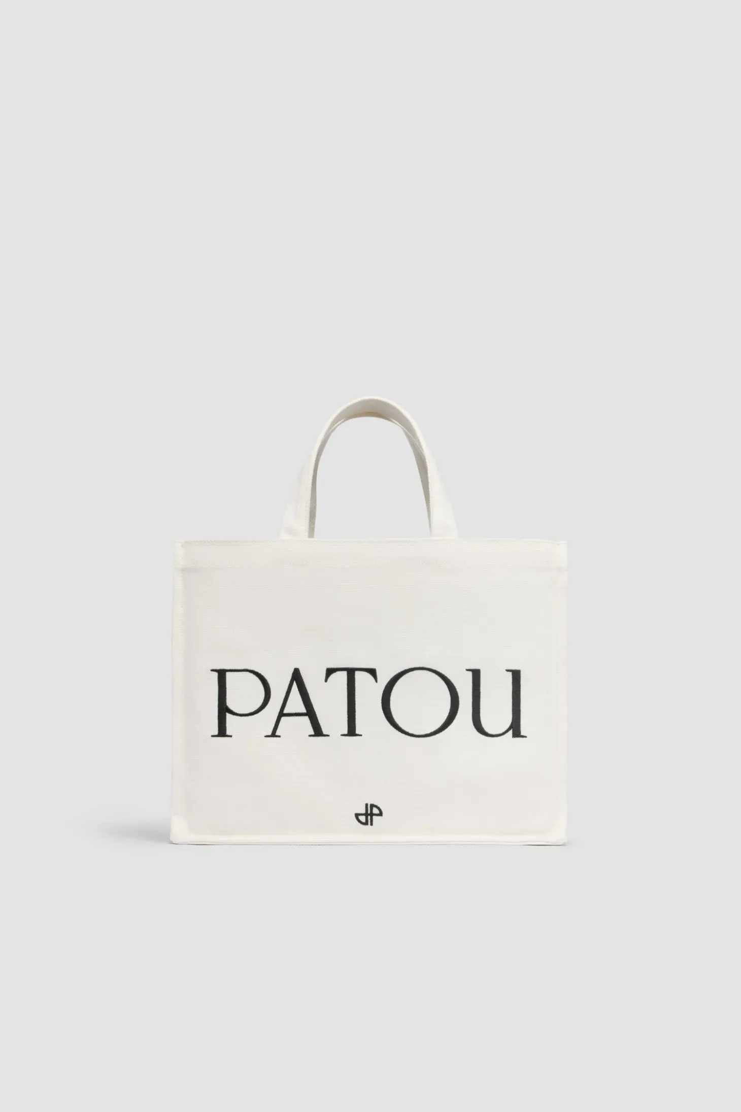 Cabas à logo Patou en coton