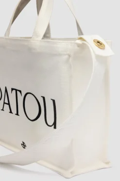 Cabas à logo Patou en coton