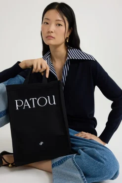 Cabas Patou vertical en coton