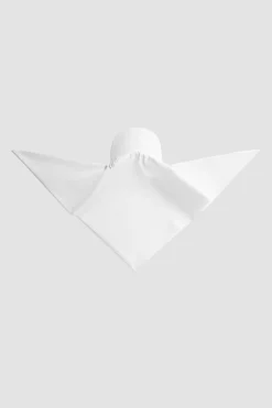 Casquette foulard en popeline de coton bio