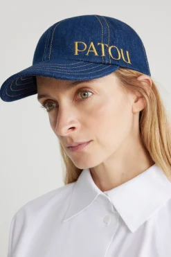 Casquette Patou en denim bio