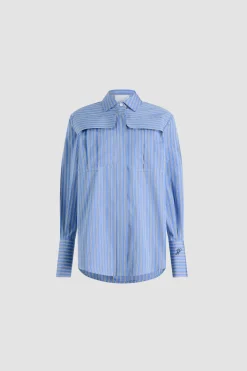 Chemise safari en coton bio imprimé