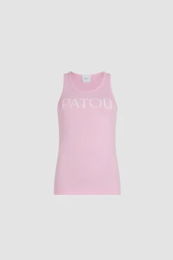 Débardeur à logo Patou en coton bio