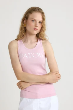Débardeur à logo Patou en coton bio