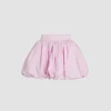 Jupe boule courte en coton bio