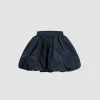 Jupe boule courte en coton bio