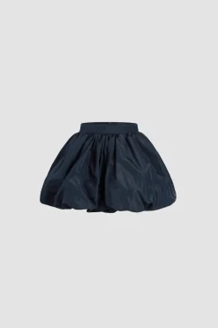Jupe boule courte en coton bio