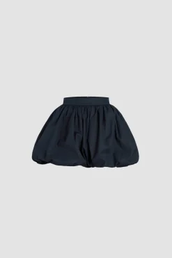 Jupe boule courte en faille recyclée