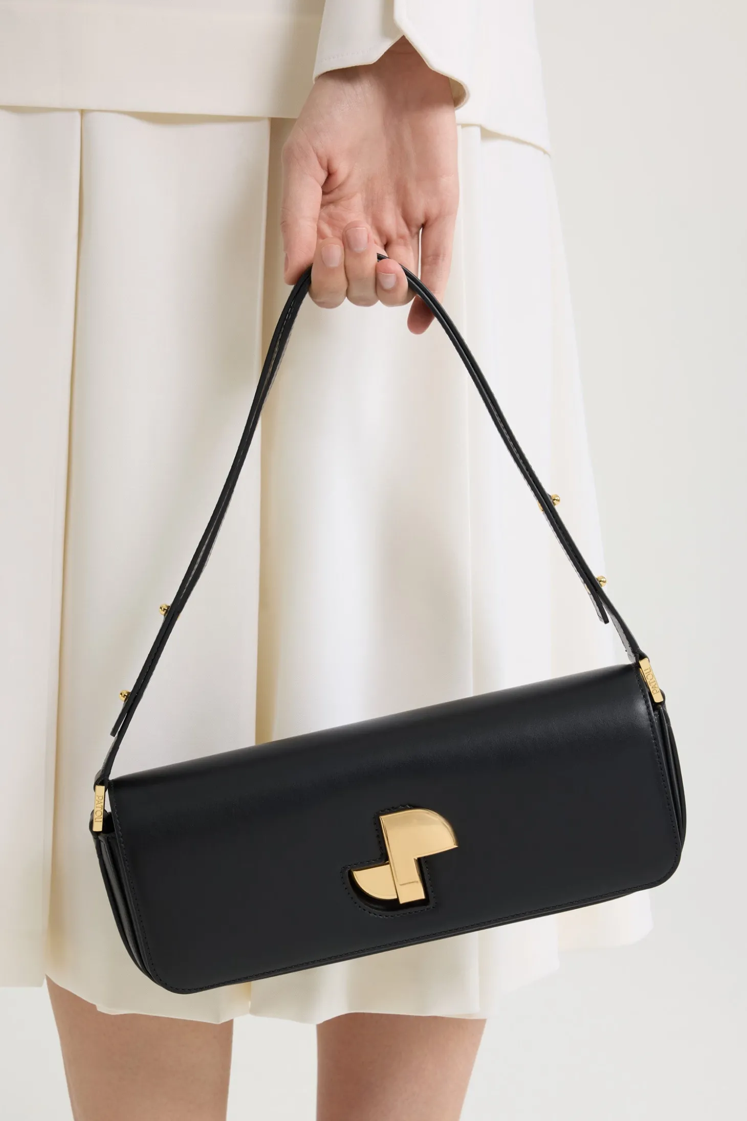 Le Lock Baguette en cuir