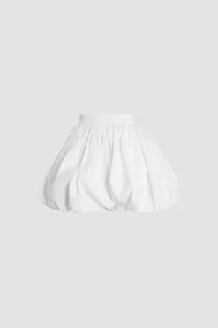 Mini jupe boule en coton bio