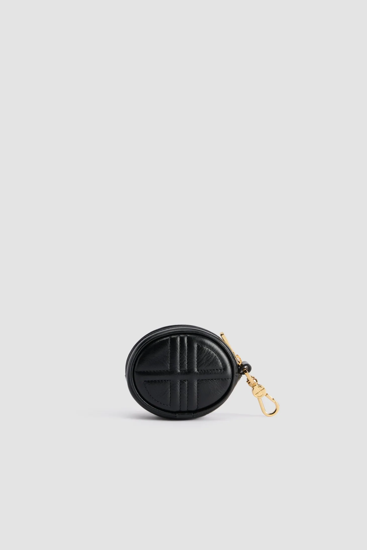 Mini pochette JP en cuir