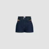 Mini short en denim
