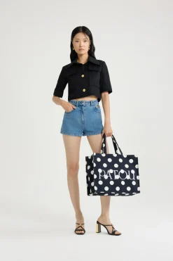 Mini short en denim