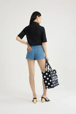 Mini short en denim