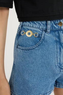Mini short en denim