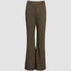 Pantalon évasé en coton bio