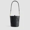 Petit sac seau JP en cuir