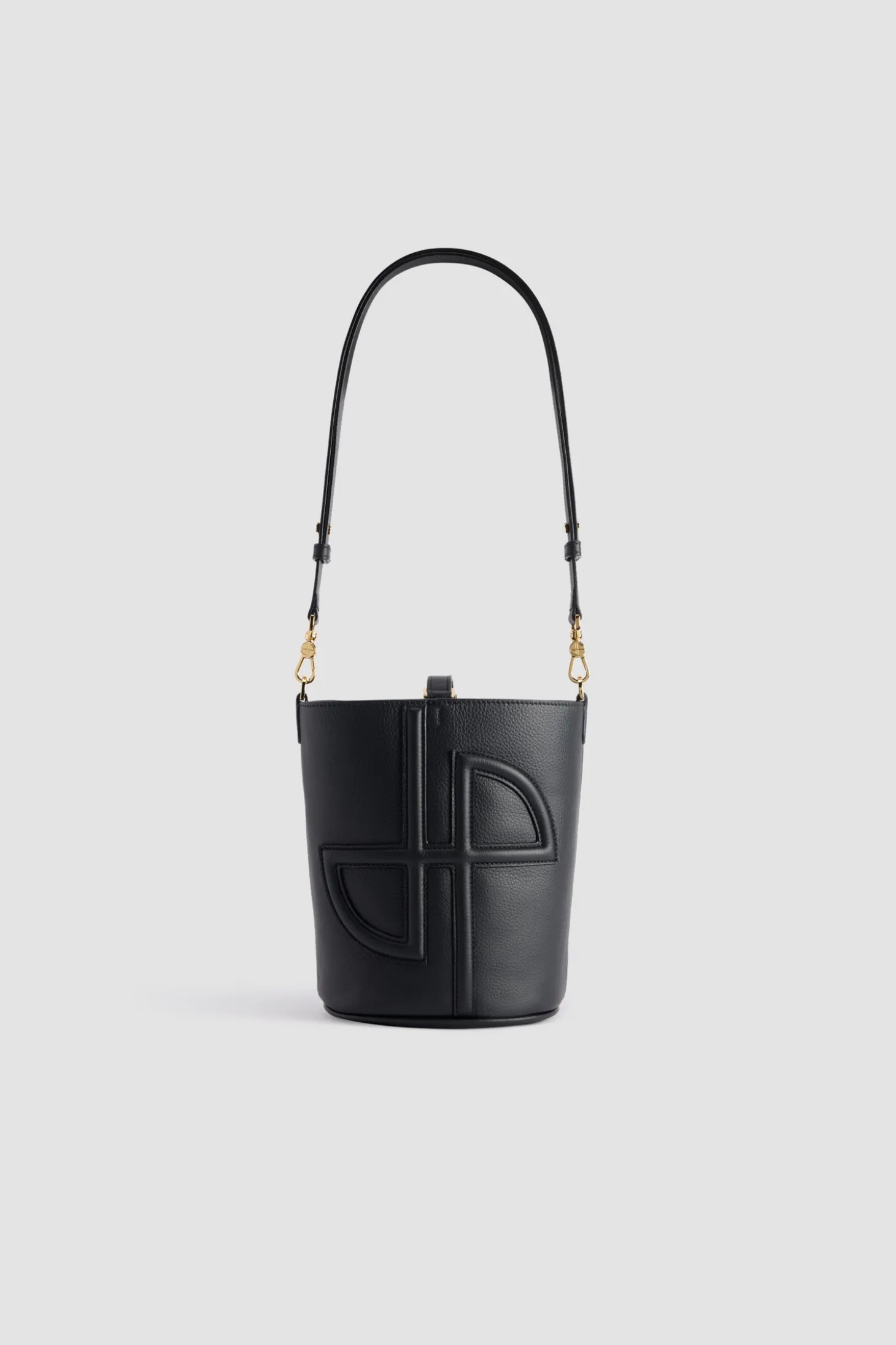 Petit sac seau JP en cuir