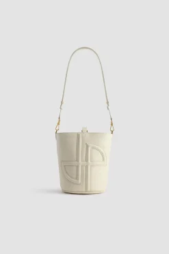 Petit sac seau JP en cuir