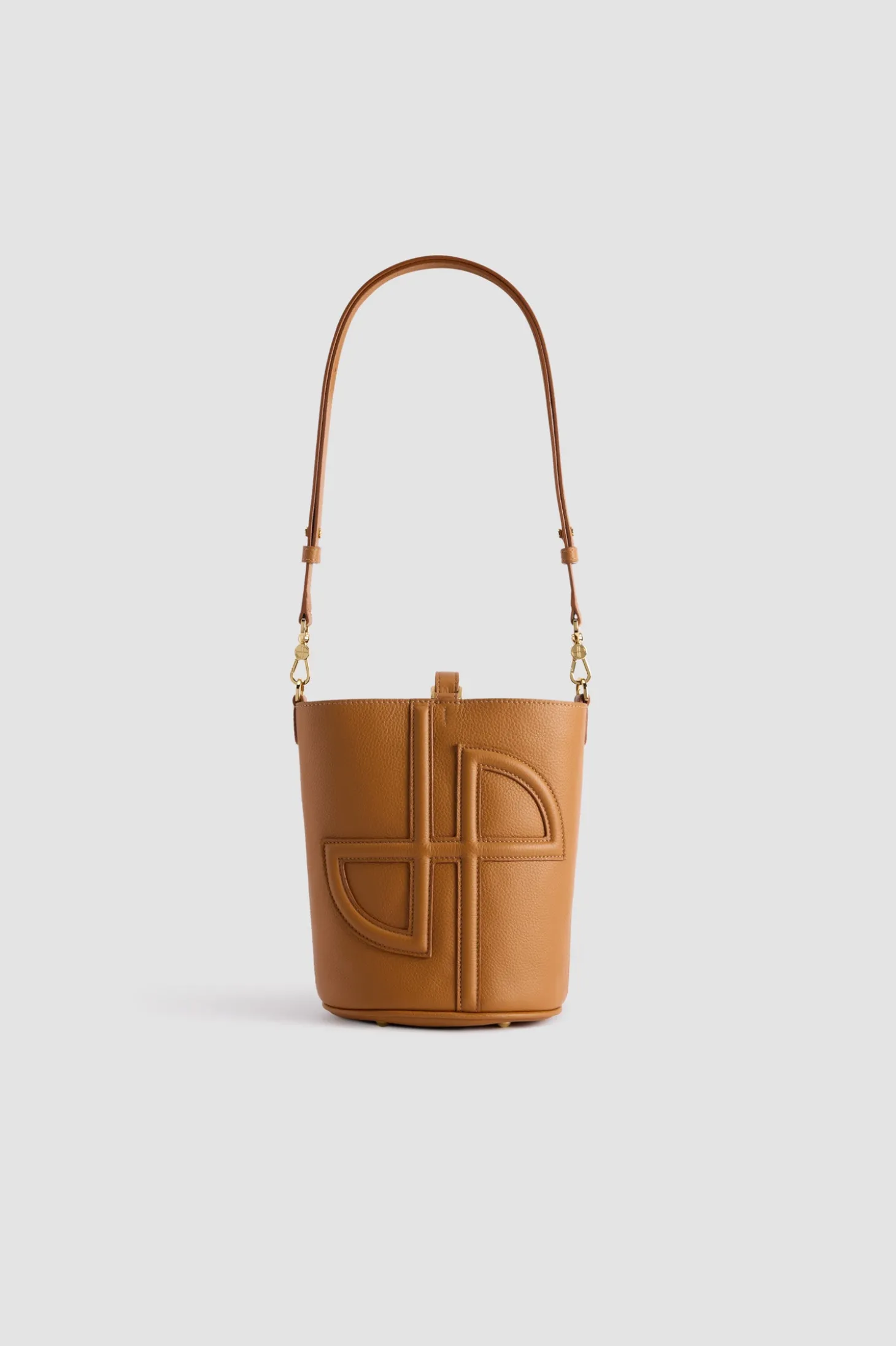 Petit sac seau JP en cuir