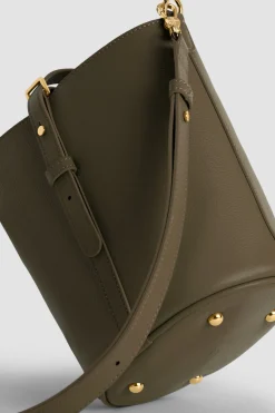Petit sac seau JP en cuir