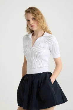 Polo en maille de coton