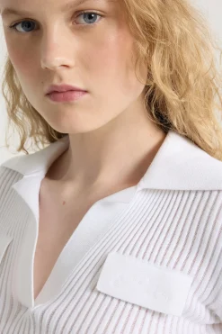 Polo en maille de coton