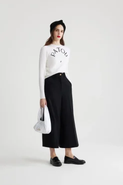 Pull Patou en laine mélangée