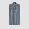 Robe chemise courte en popeline de coton bio imprimée