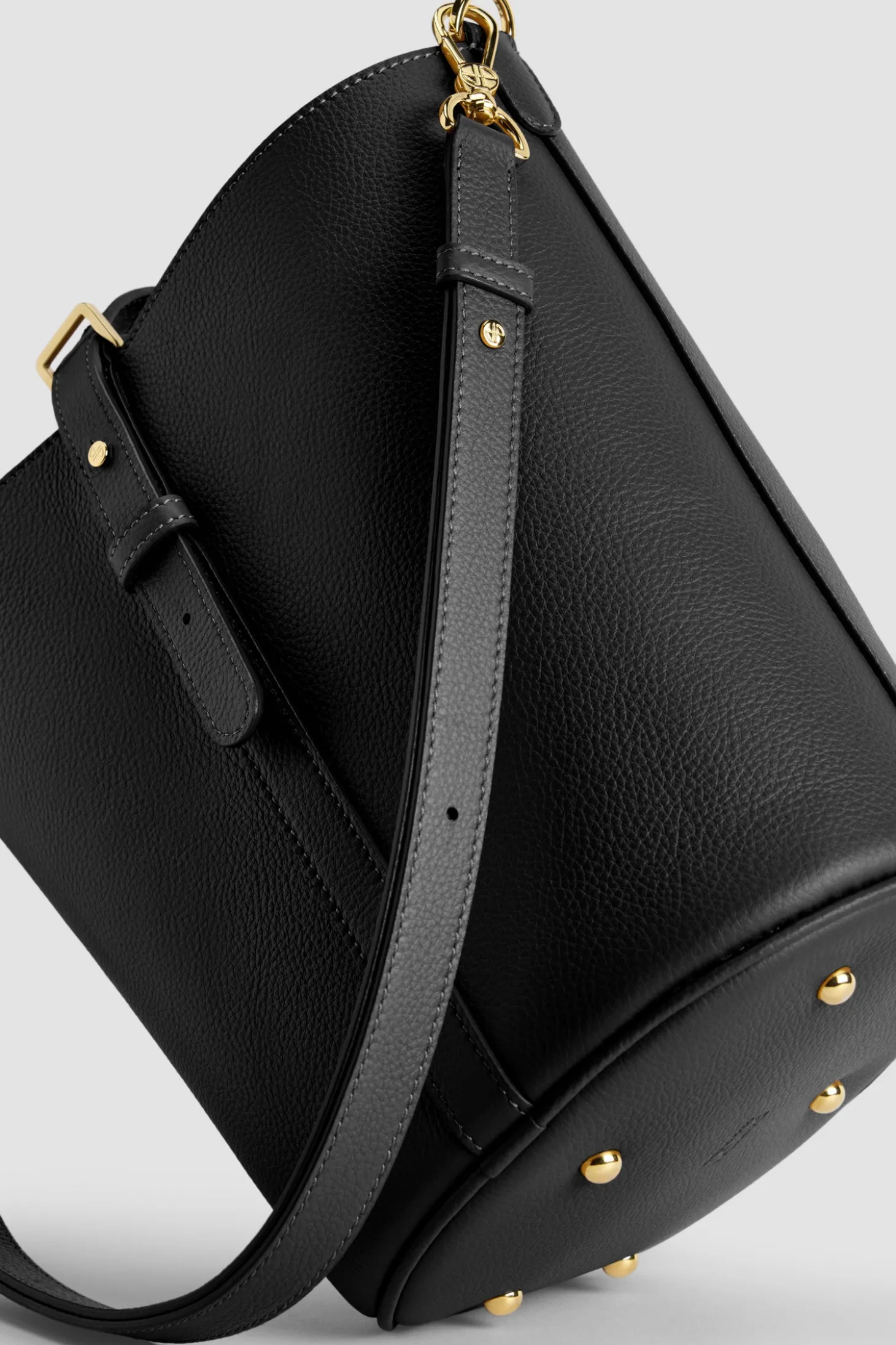 Sac seau JP en cuir