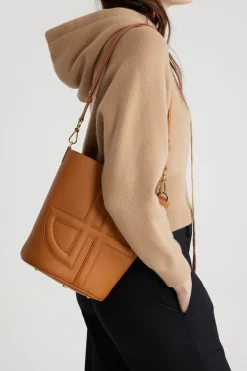 Sac seau JP en cuir