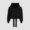 Sweatshirt à logo médaillon en coton bio