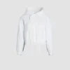 Sweatshirt à logo médaillon en coton bio