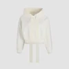 Sweatshirt à logo médaillon en coton bio