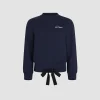 Sweatshirt à logo Patou brodé en coton bio