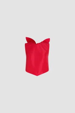 Top noué en ottoman recyclé