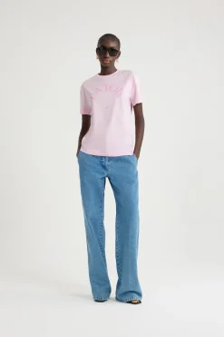 T-shirt à logo Patou et monogramme JP en coton bio