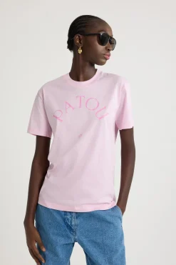 T-shirt à logo Patou et monogramme JP en coton bio