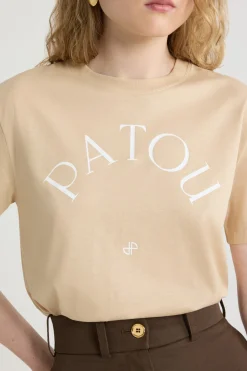 T-shirt à logo Patou et monogramme JP en coton bio
