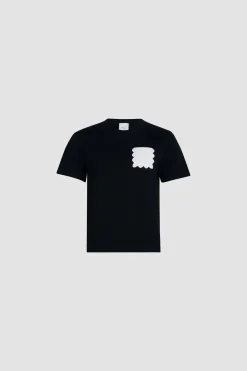 T-shirt à poche matelassée en coton bio