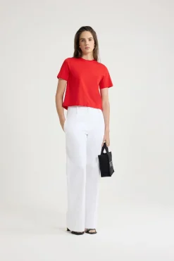 T-shirt dos nu en coton bio