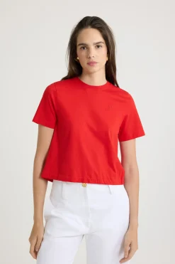 T-shirt dos nu en coton bio