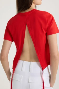 T-shirt dos nu en coton bio