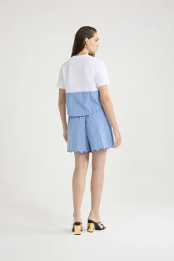 T-shirt hybride en coton bio