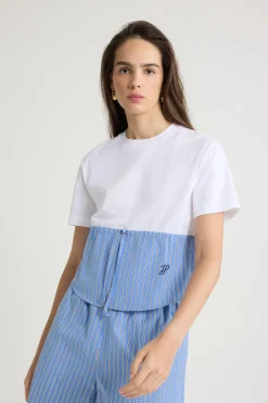 T-shirt hybride en coton bio