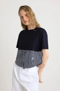 T-shirt hybride en coton bio