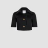 Veste courte en gabardine de coton bio