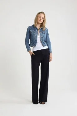 Veste iconique en denim de coton
