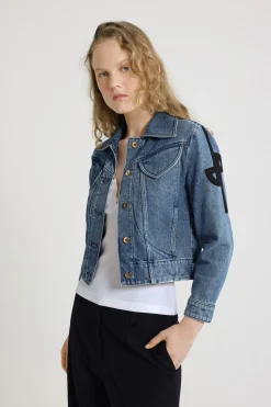 Veste iconique en denim de coton